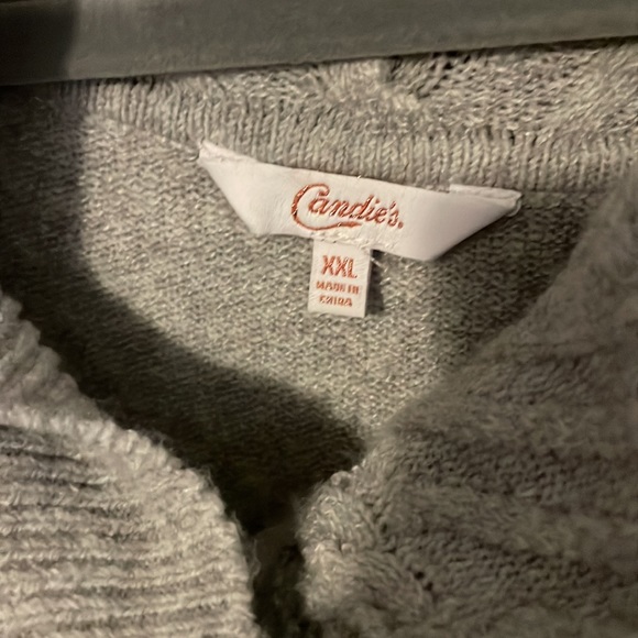 Candie’s super soft and warm grey sweater dress size XXL - Picture 2 of 7